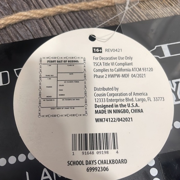 Reversible chalkboard - Picture 8 of 8